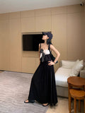 YOUNG KYLIN Strap Waist Suspender Dress