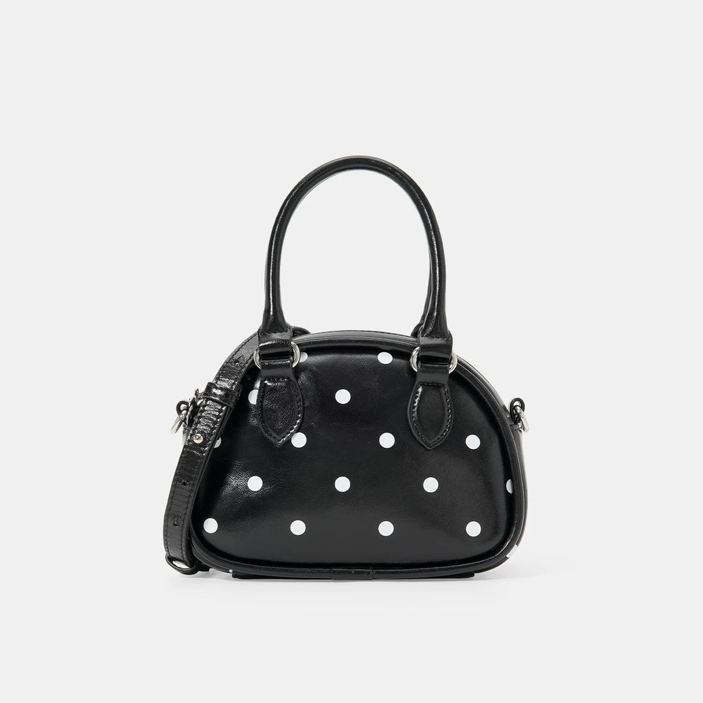 ANGELSKY Retro Polka Dot Messenger Bag