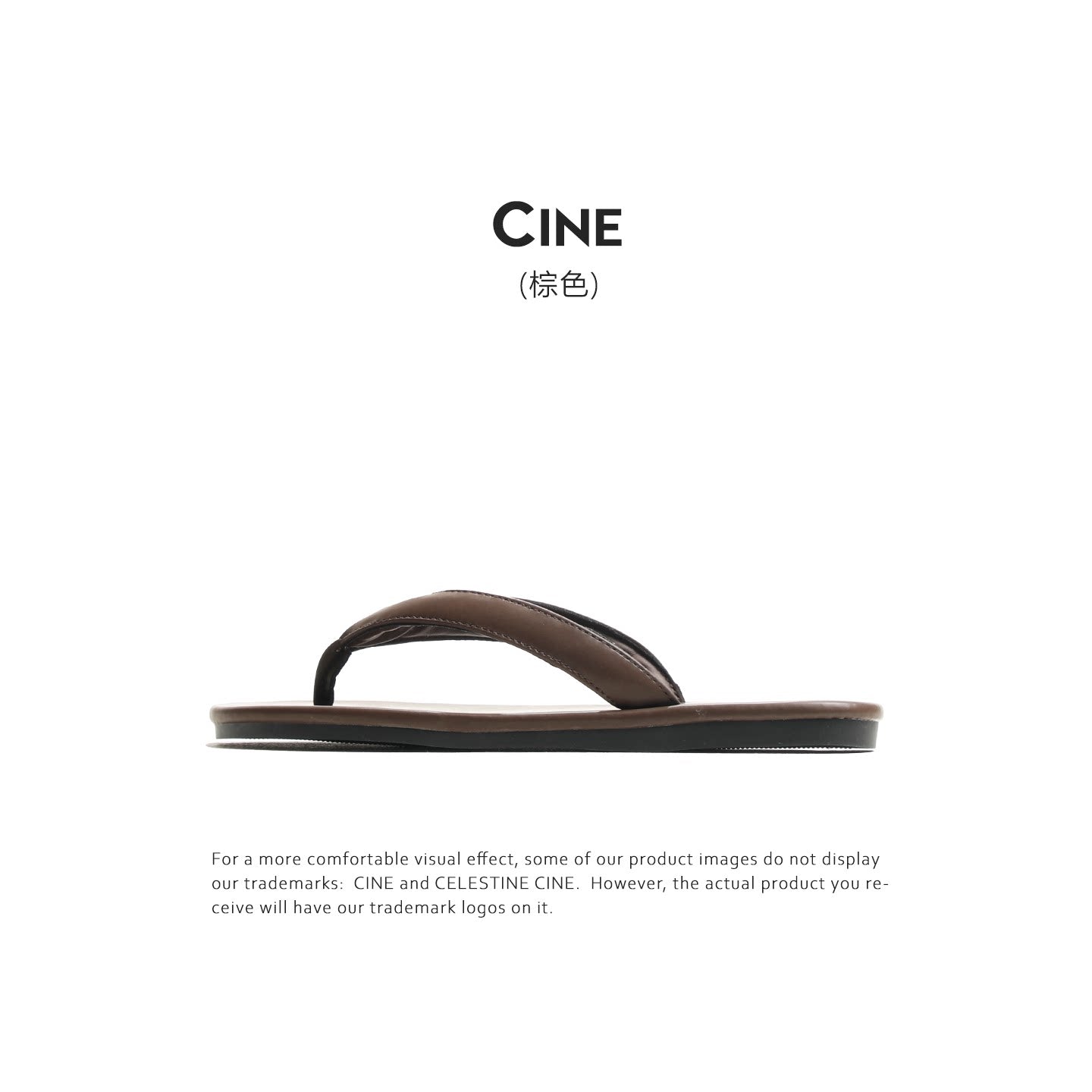 Cebostin Minimalist Flat-bottomed Pinch Slippers
