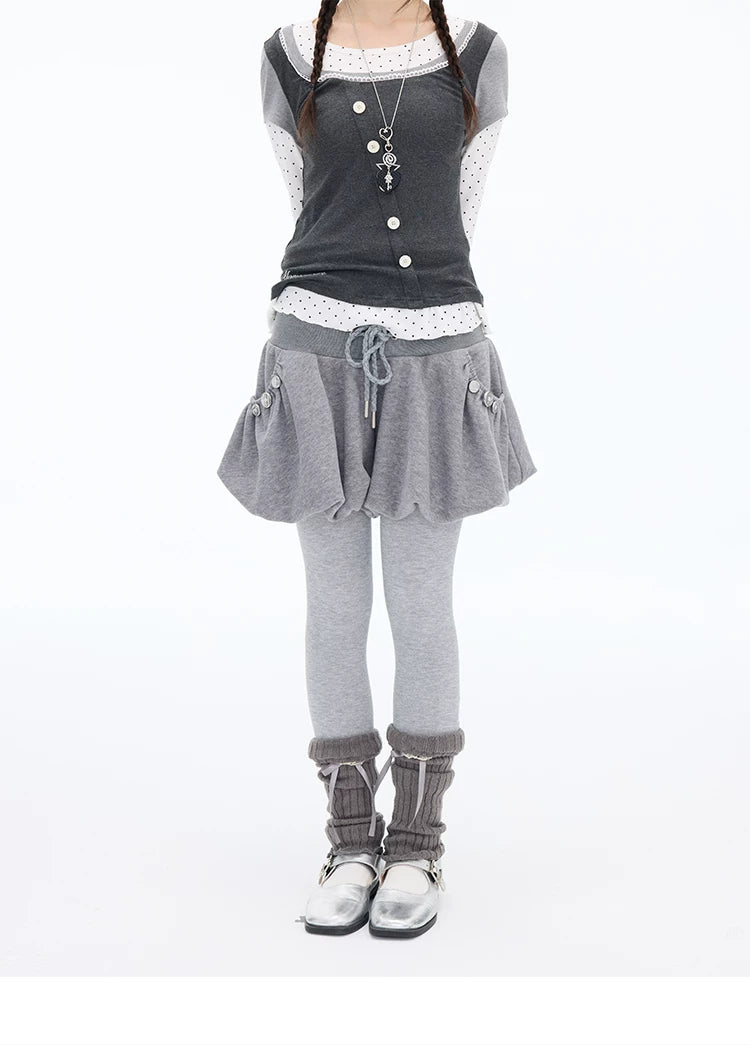 MOMSAYCAN Casual Bud Culottes