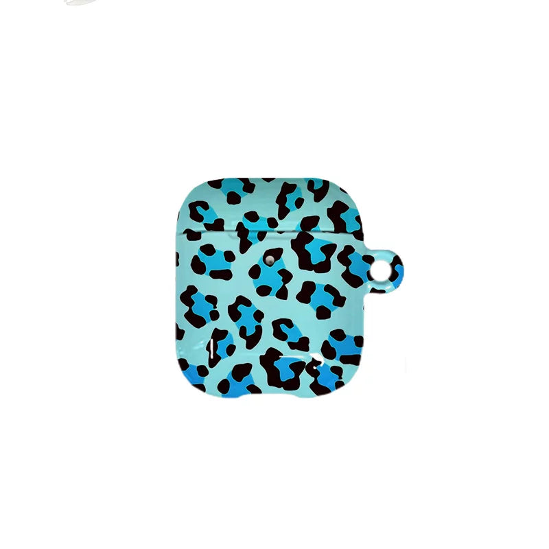 PBCase Gradual Change Leopard Print Apple Earphone Case