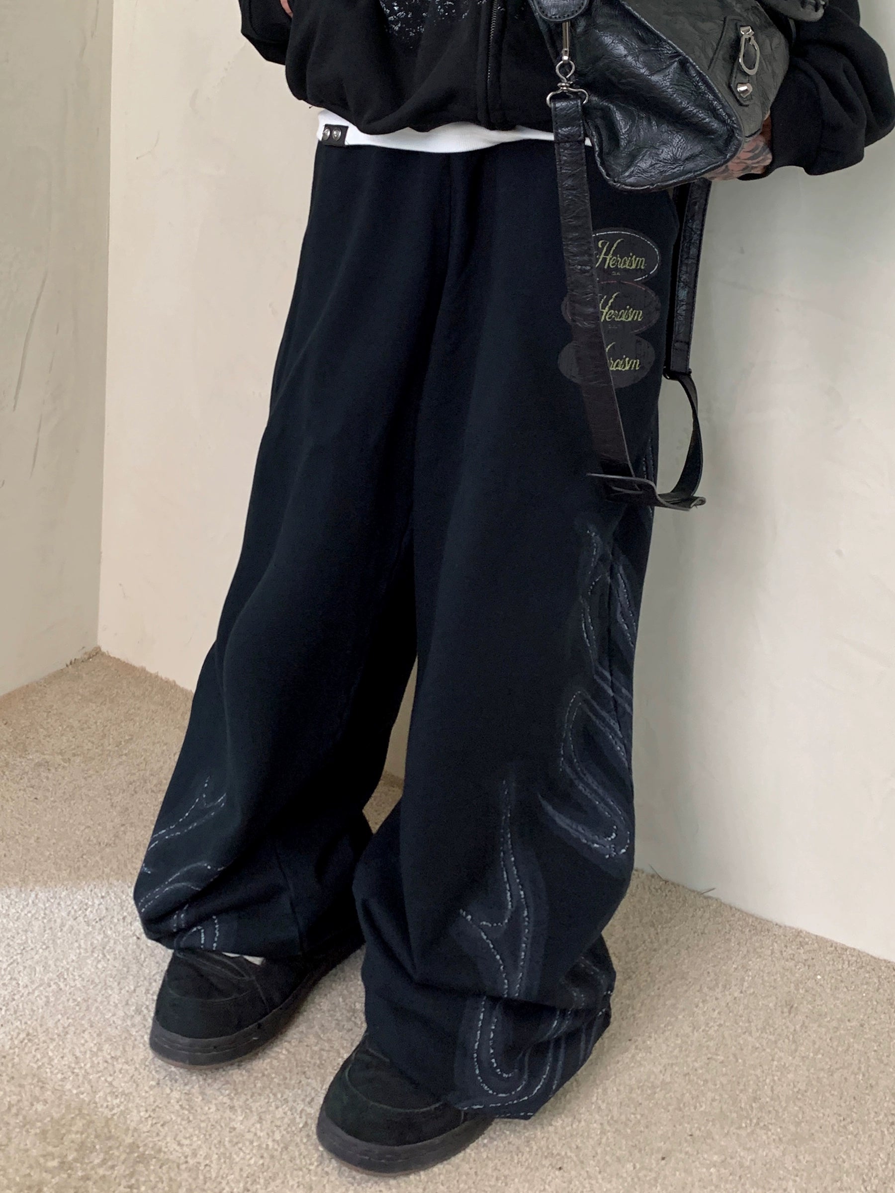 POH Flame Racing Theme Sweatpants