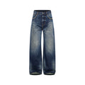 Southfish Retro Distressed Easiest for Matchstraight-leg Pants