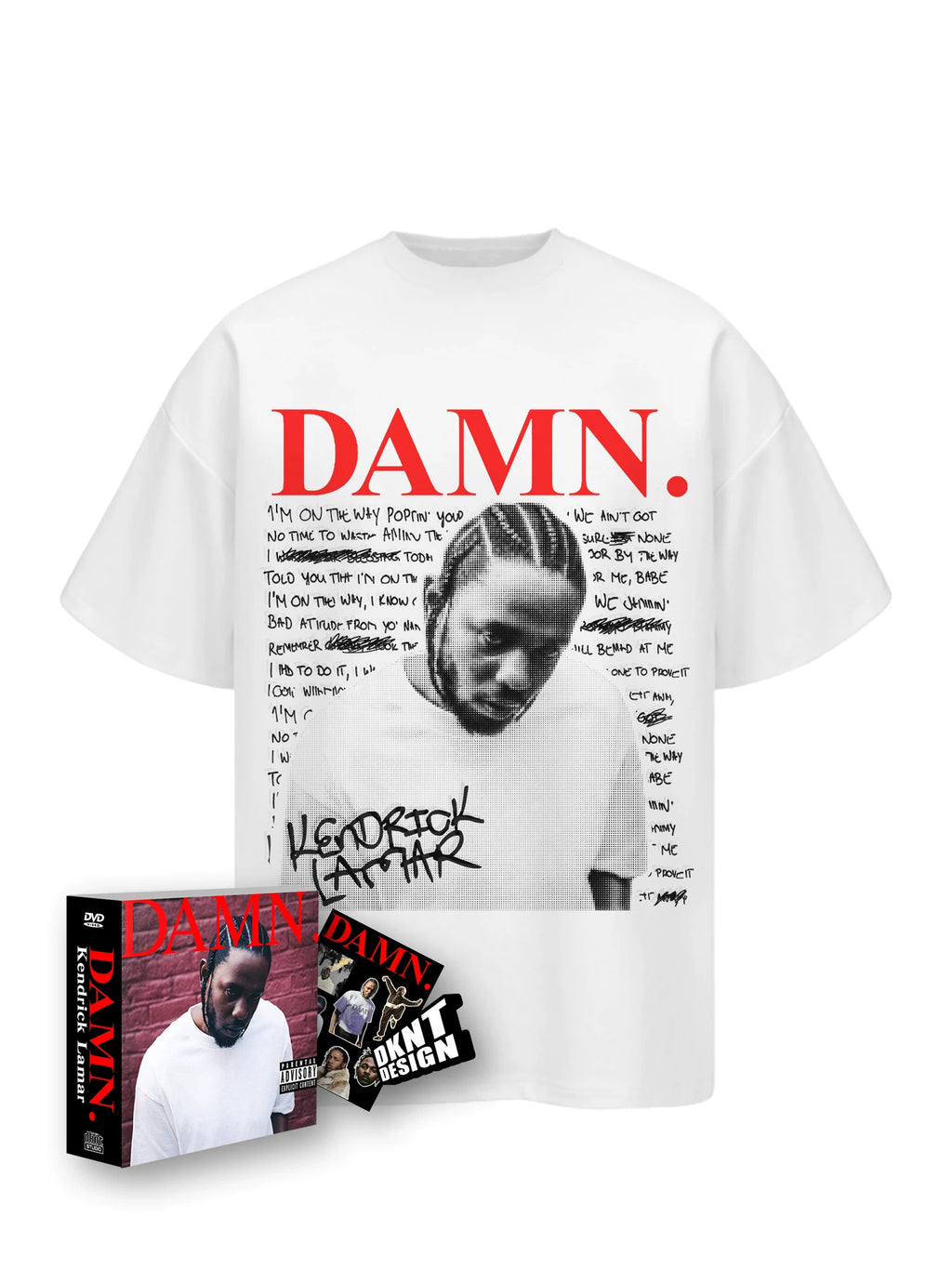 DKNT Loose Hip Hop Loose Tee