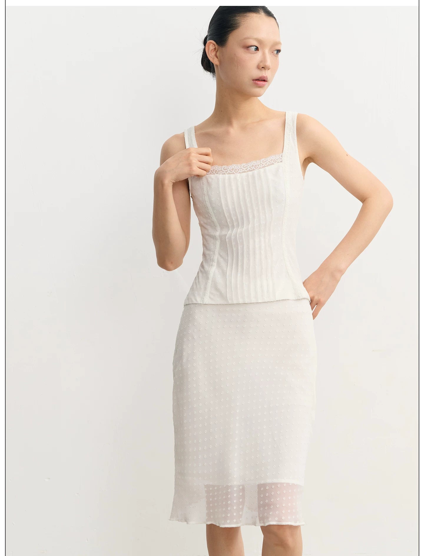 LINY LIBERTY Vintage Polka Dot Skirt