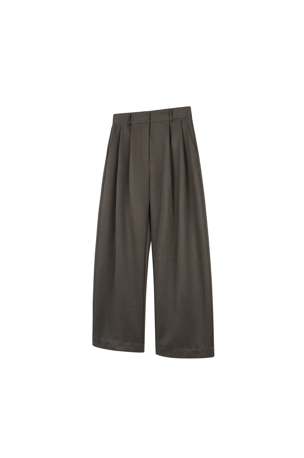 NOT UGLY Versatile Loose Double-pleated Casual Pants