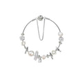 MASW Gravel Baroque Pearl Suction Bracelet Bracelet