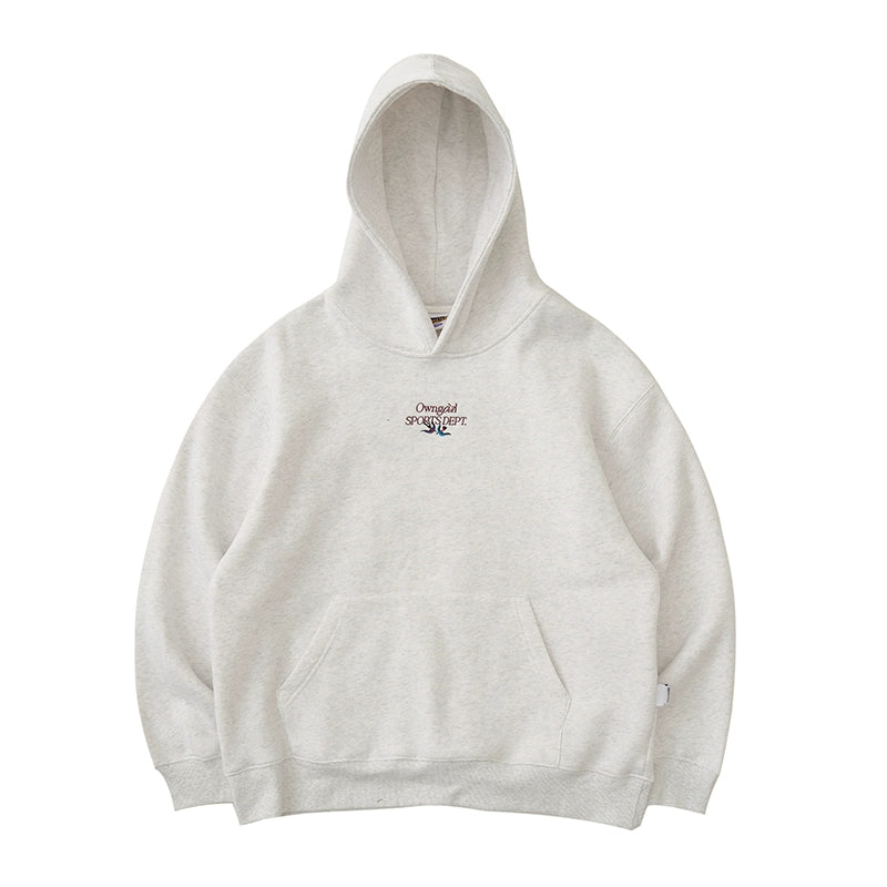 Battles Oolong Ball Embroidered Fleece Hooded Sweater