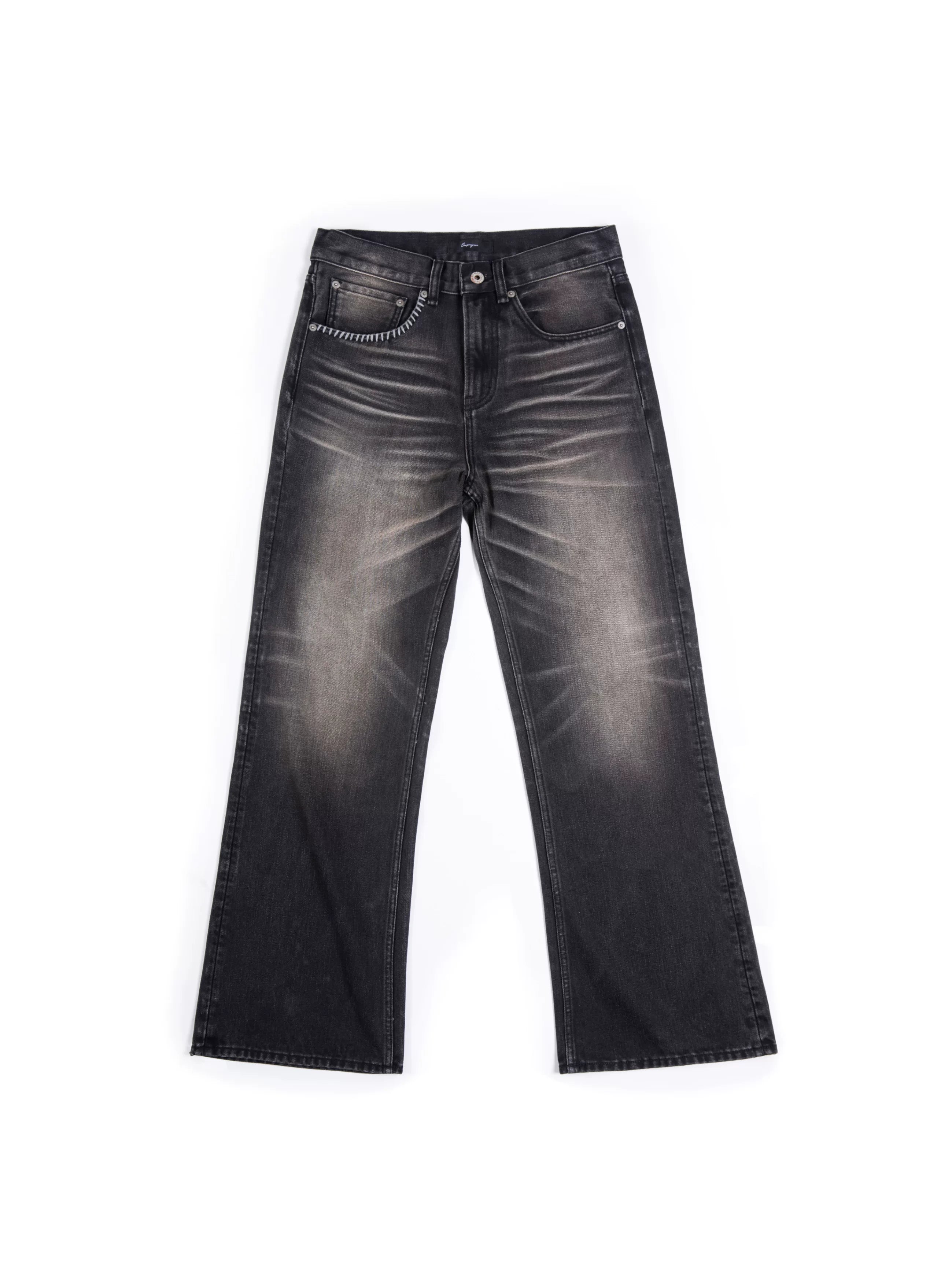 VOWPROGRESS Hand Stitch pocket Jeans