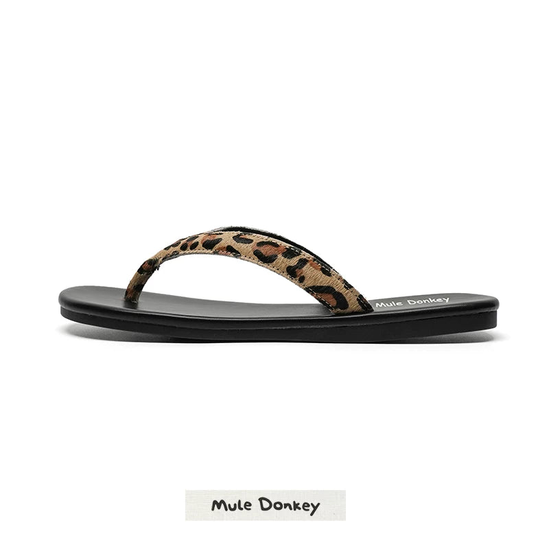 Donkey Flip-flops Wear Flat Bottom Sandals