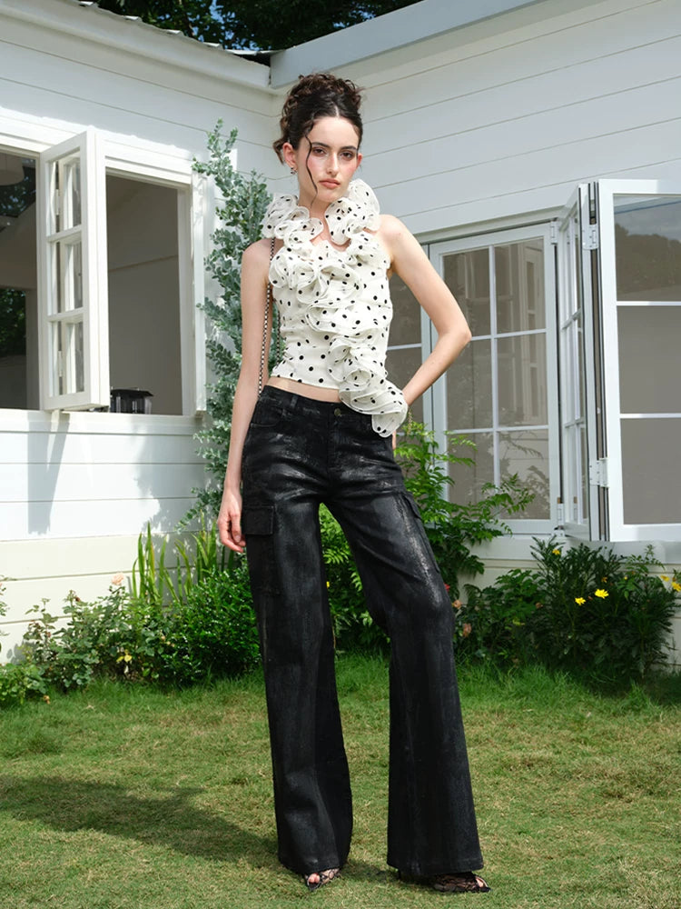 J TheChosen Low-rise Wide-leg Jeans