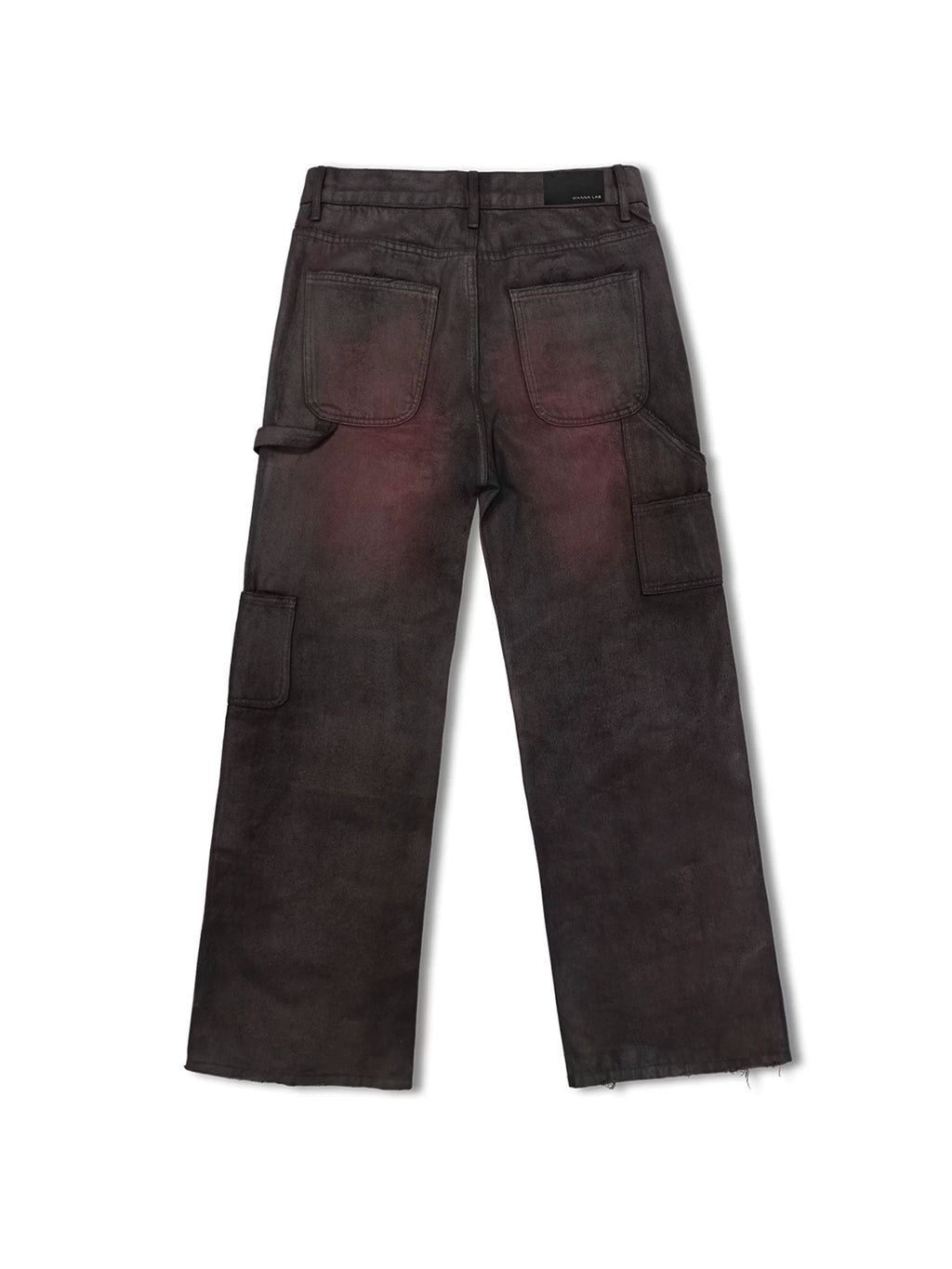 WANNA LAB Vintage Straight Casual Overalls