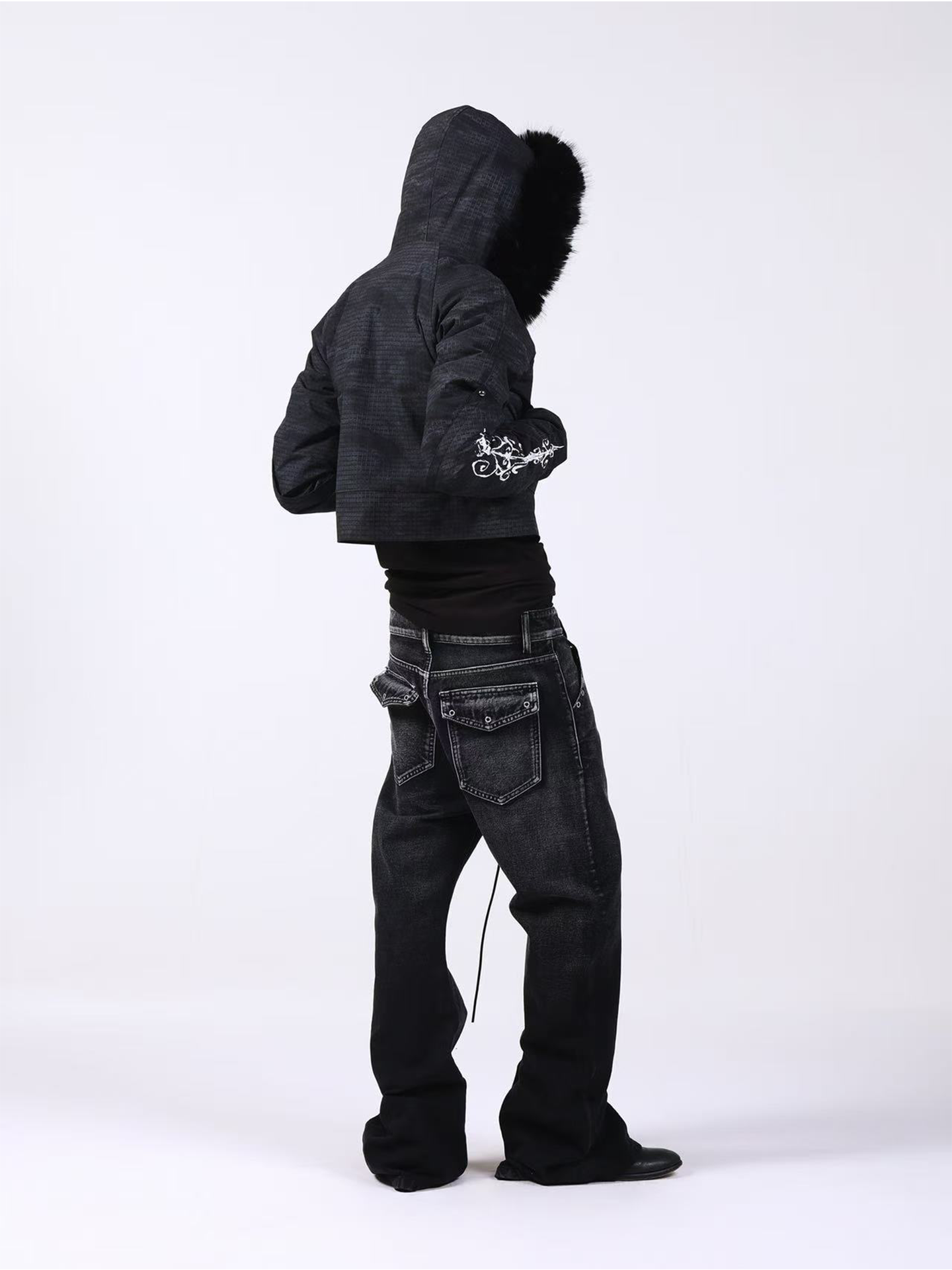 DETW Drawstring Stacking Jeans