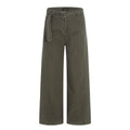11KN Straight Tube Personalized Belt Simple Casual Pants