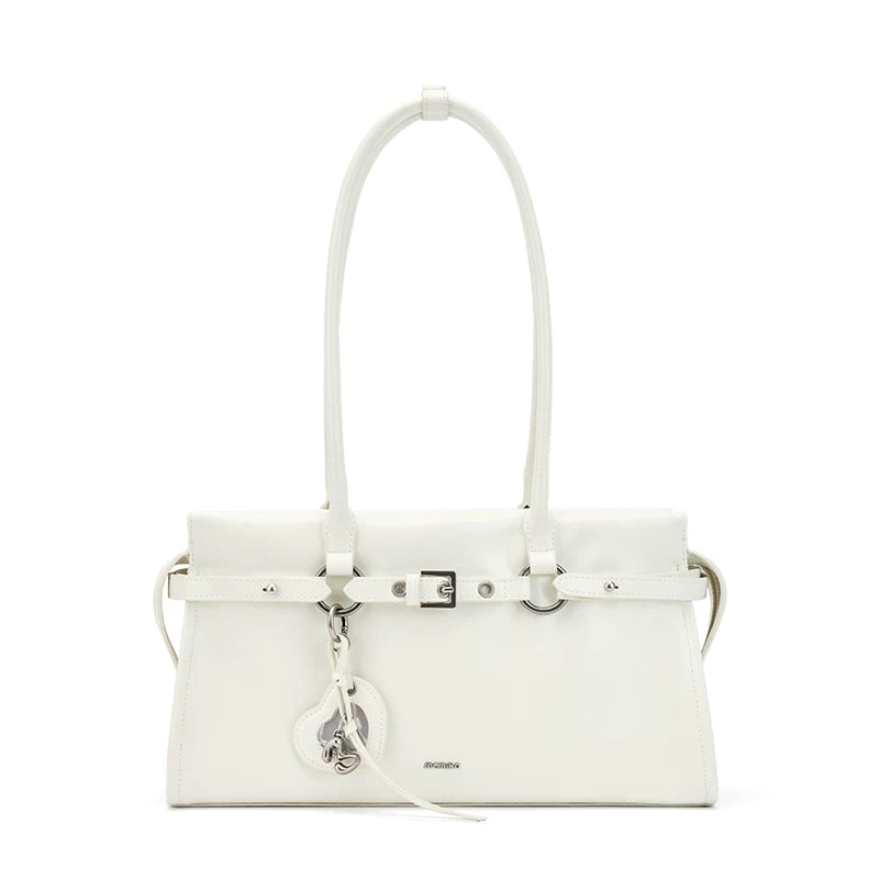 Mcmiko Vintage Cowhide Niche Underarm Shoulder Bag