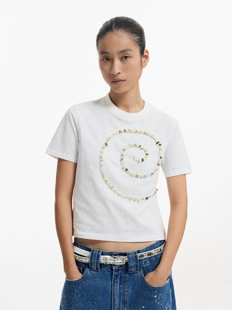 CONP Conch Webbing Colored Jacquard Short Tee