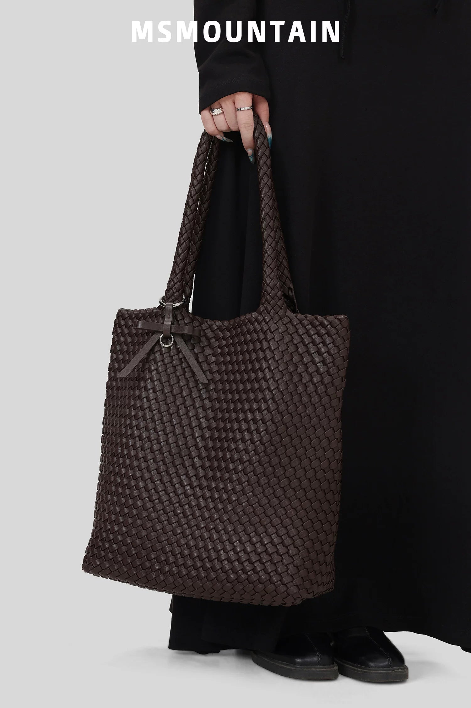 Msmountain Braided Large Capacity Shoulder Bag