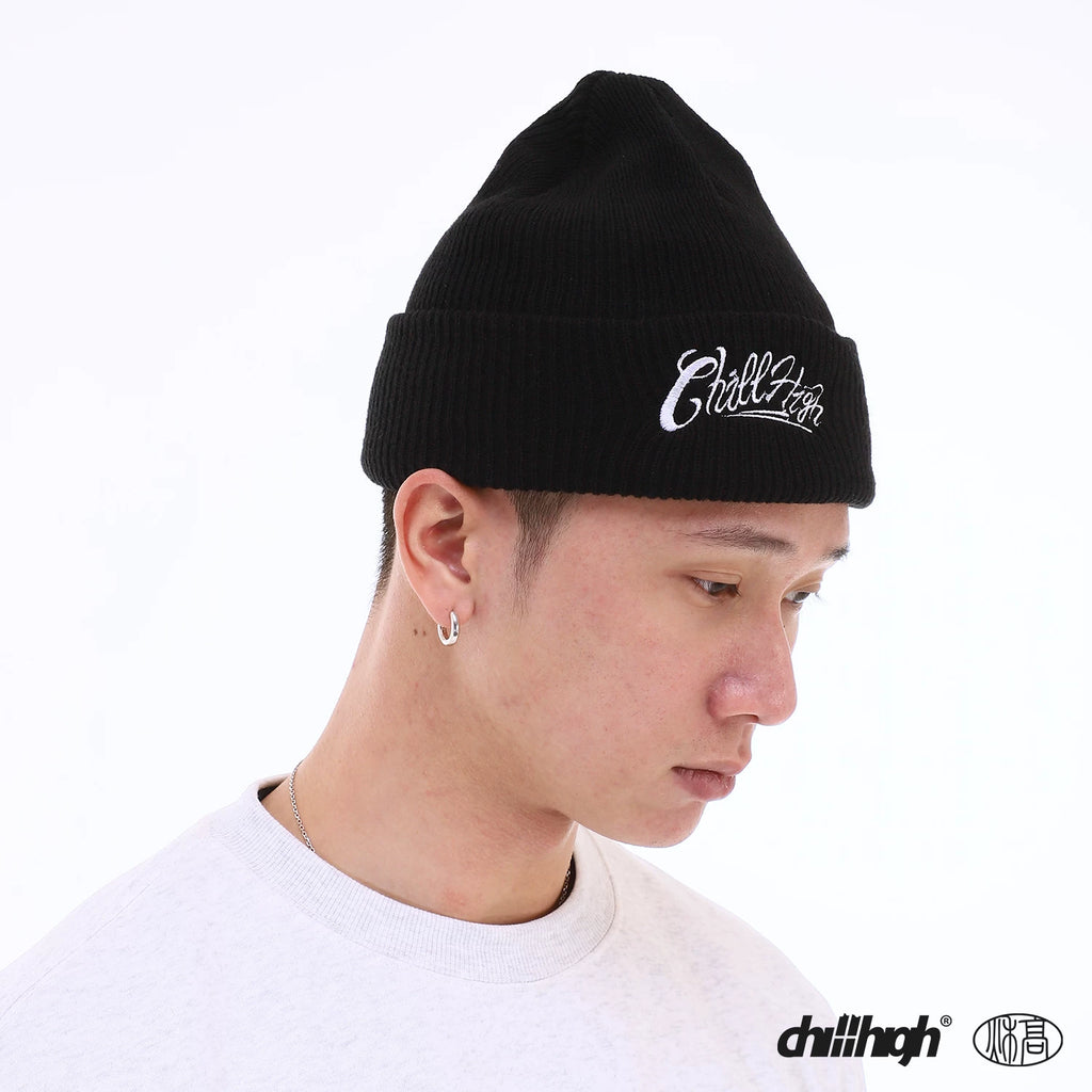 ChillHigh Vintage Embroidered Knitted Warm Wool Hat