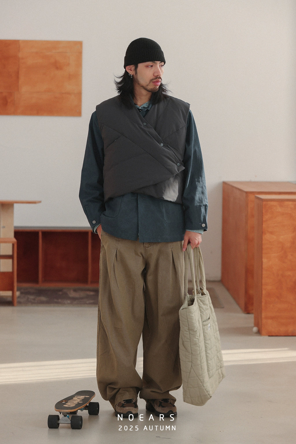 NOEARS Vintage Short Down Vest