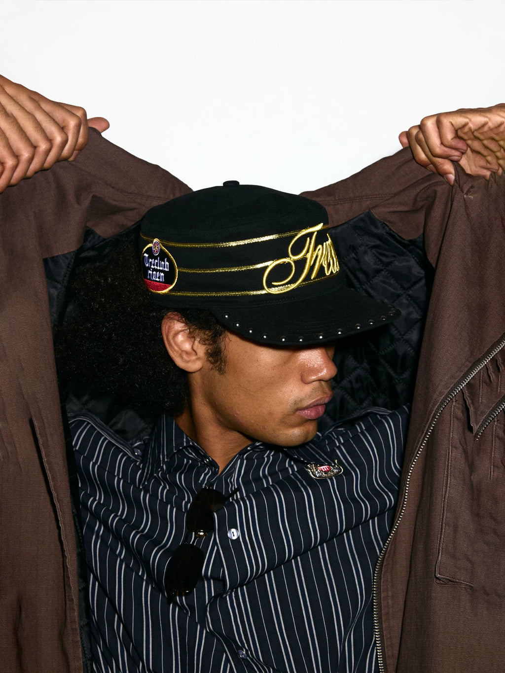 TREclub Embroidered Rivet Outdoor Hat