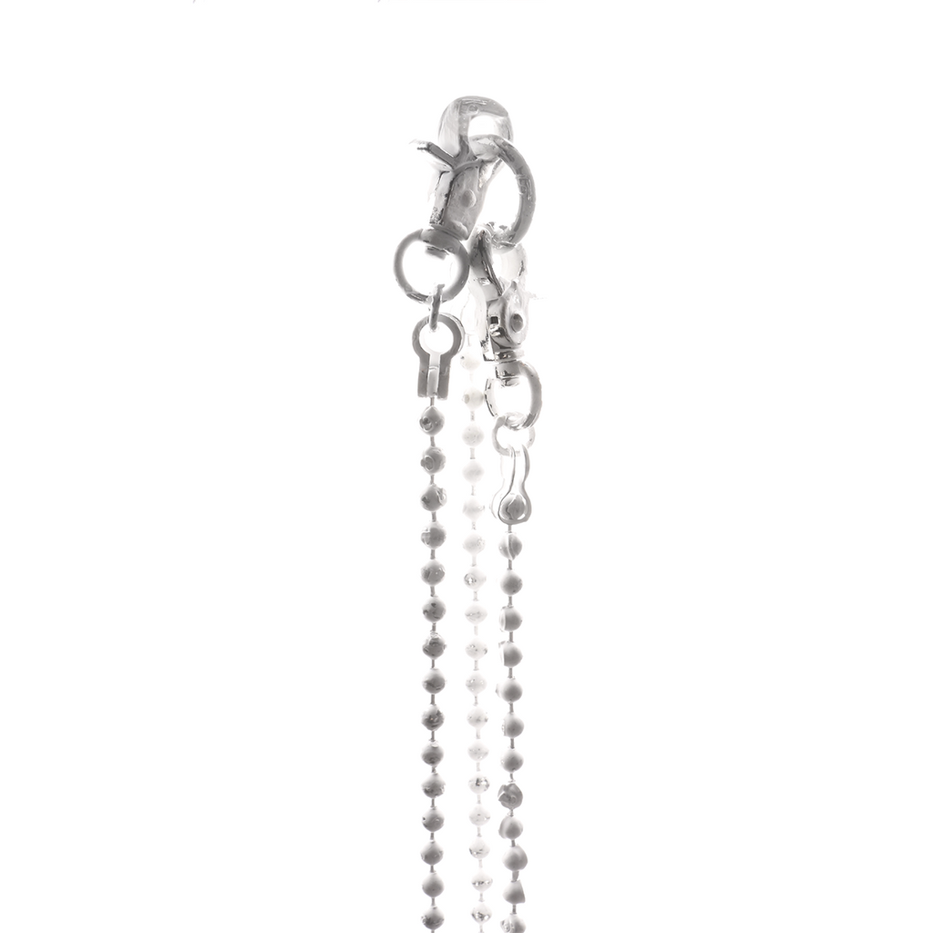 RELABEL White Bead Slacks Chain