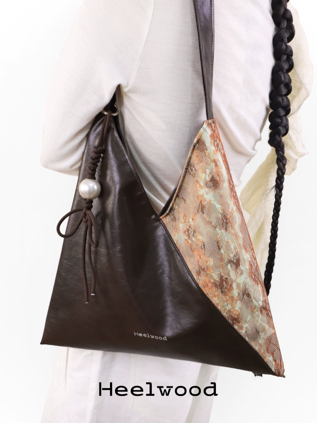 Heelwood Colour Matching Knot Shoulder Bag