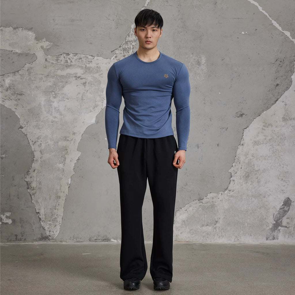 AFTERGLOW Sports Slim Fit Front Shoulder Warm Long Sleeves