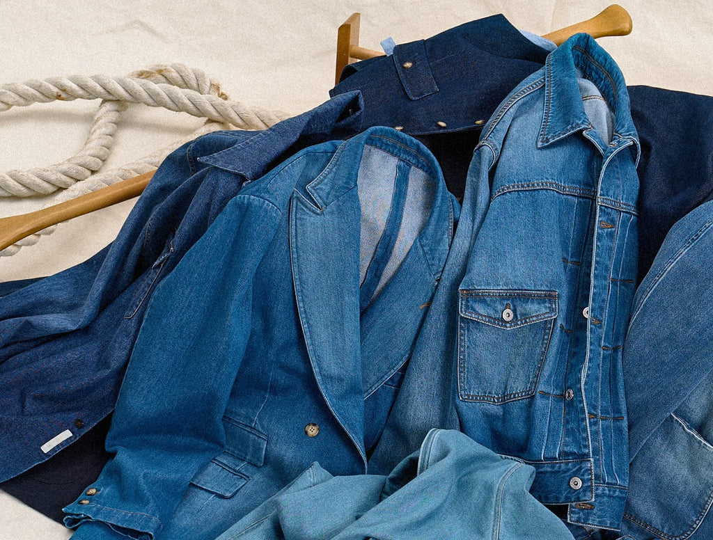 CULTUM Vintage Denim Spliced Vest