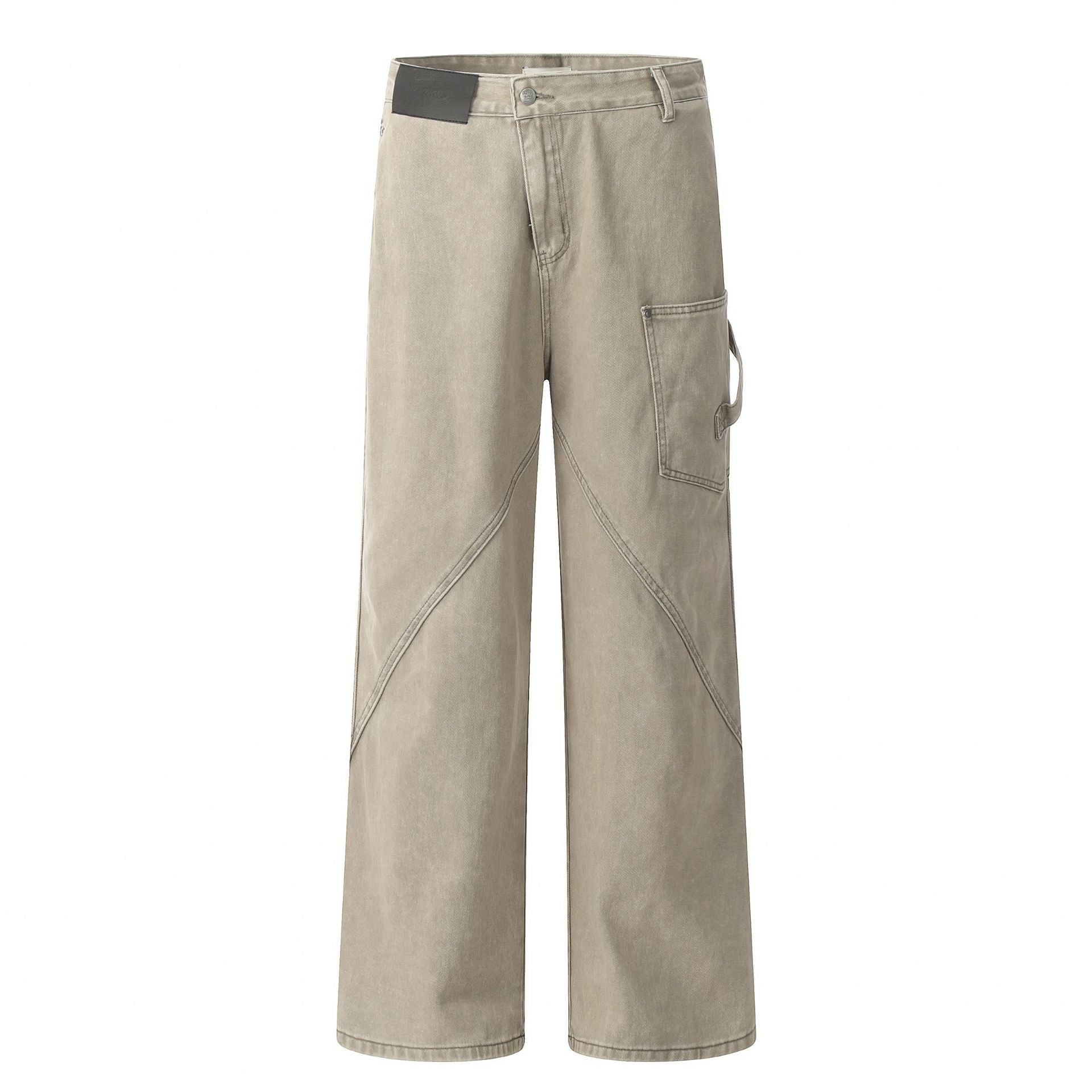11KN deconstruction straight Pants