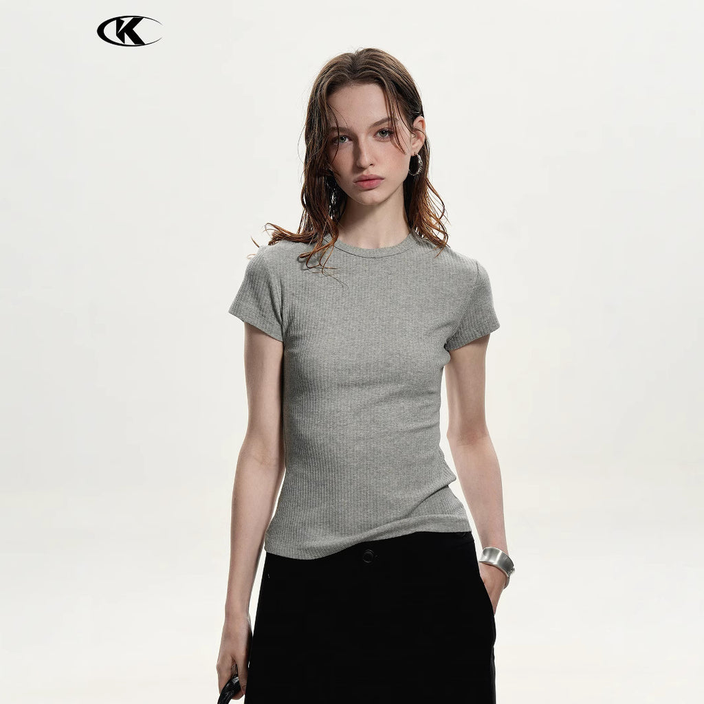 11KN Simple and Thin Versatile Slim Tee