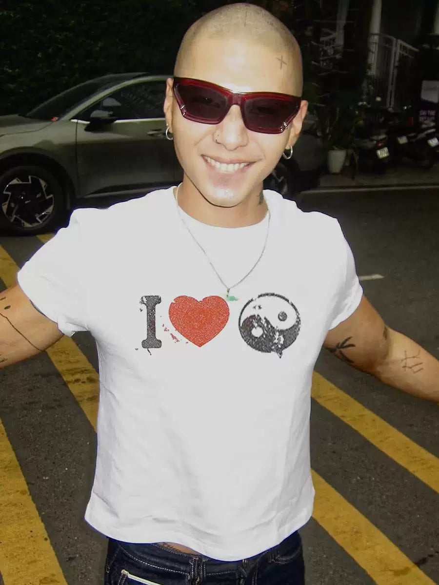 FTS Front Shoulder Slim Casual Tee