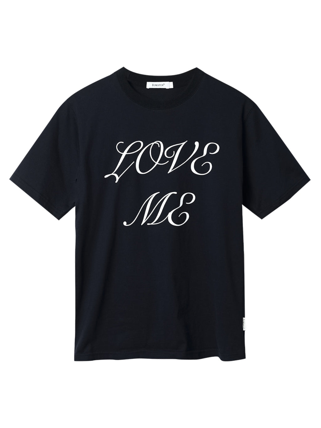 FUNKYFUN LOVE ME Printed Crew Neck TEE