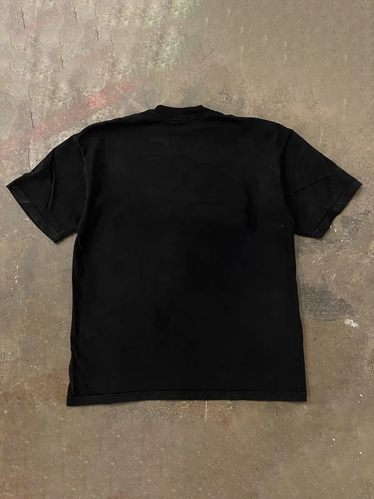 UPUPXIA Portrait Print Casual Versatile Tee