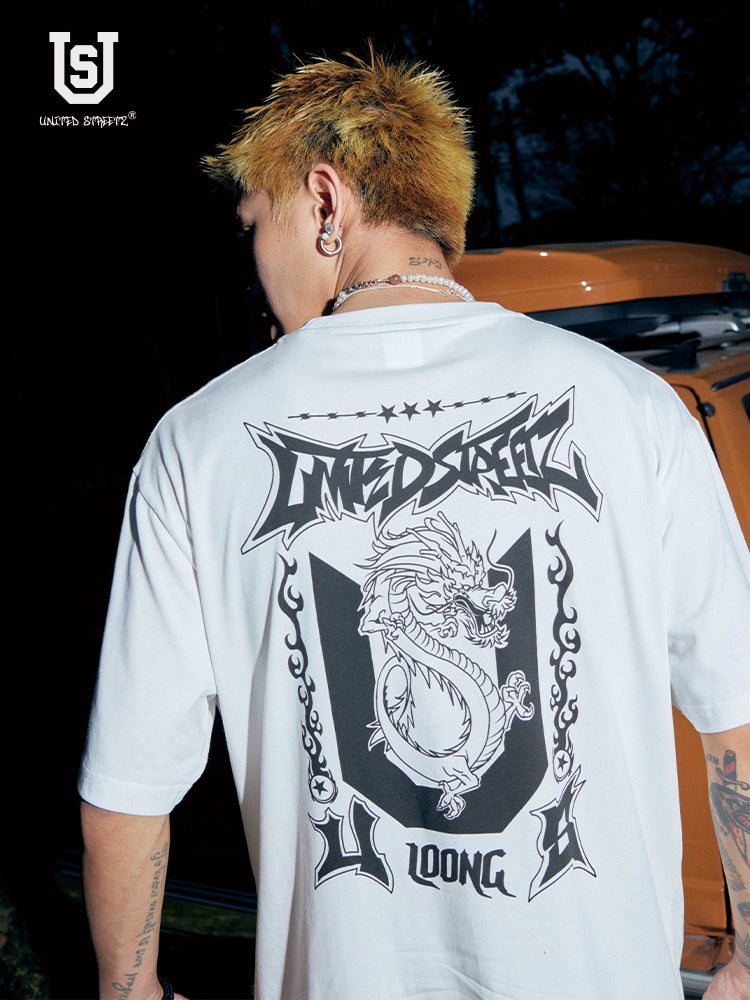 US Street Retro Hip-hop Tee