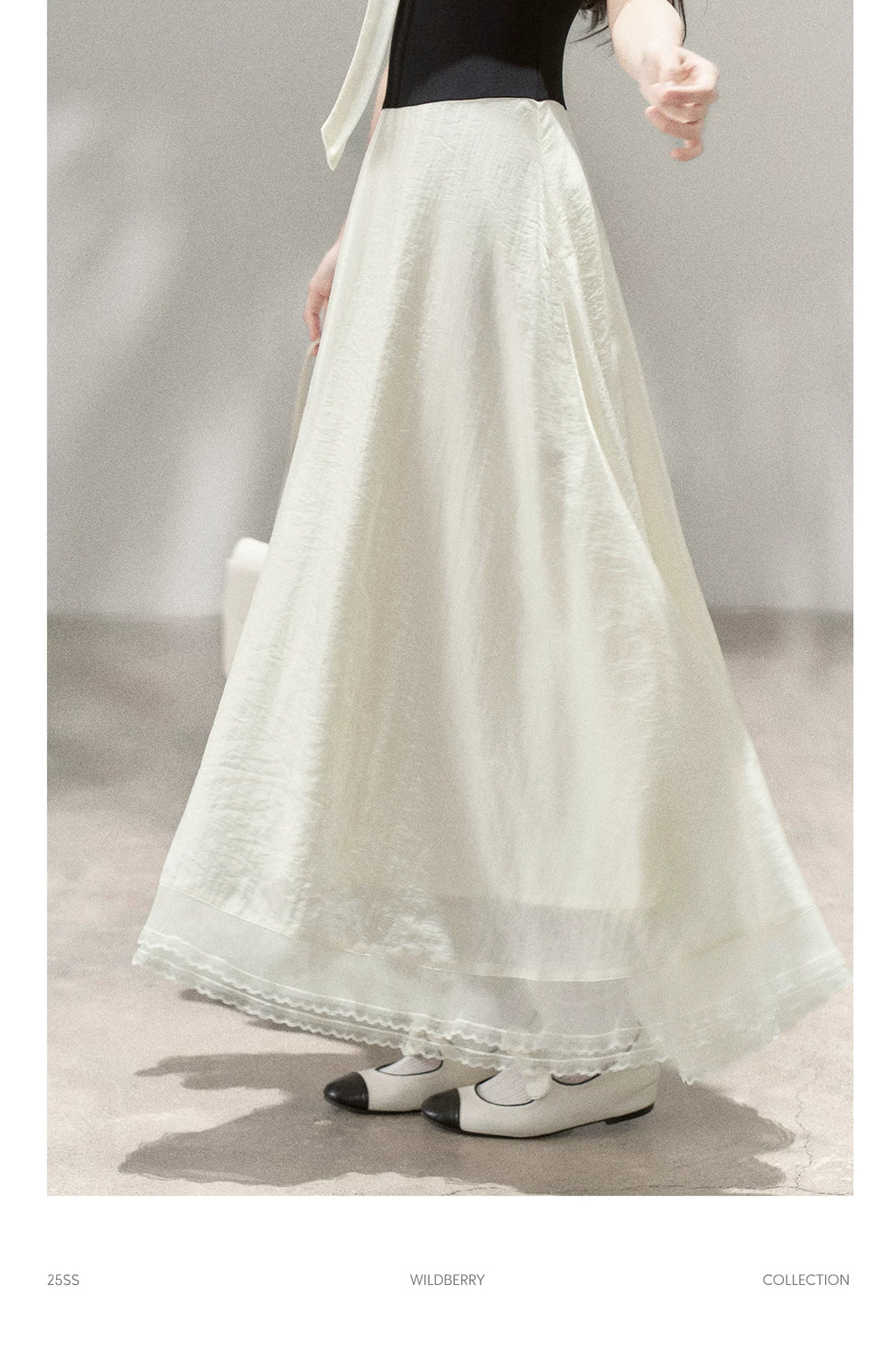 One Wildberry Retro Fake Two Waist Dress