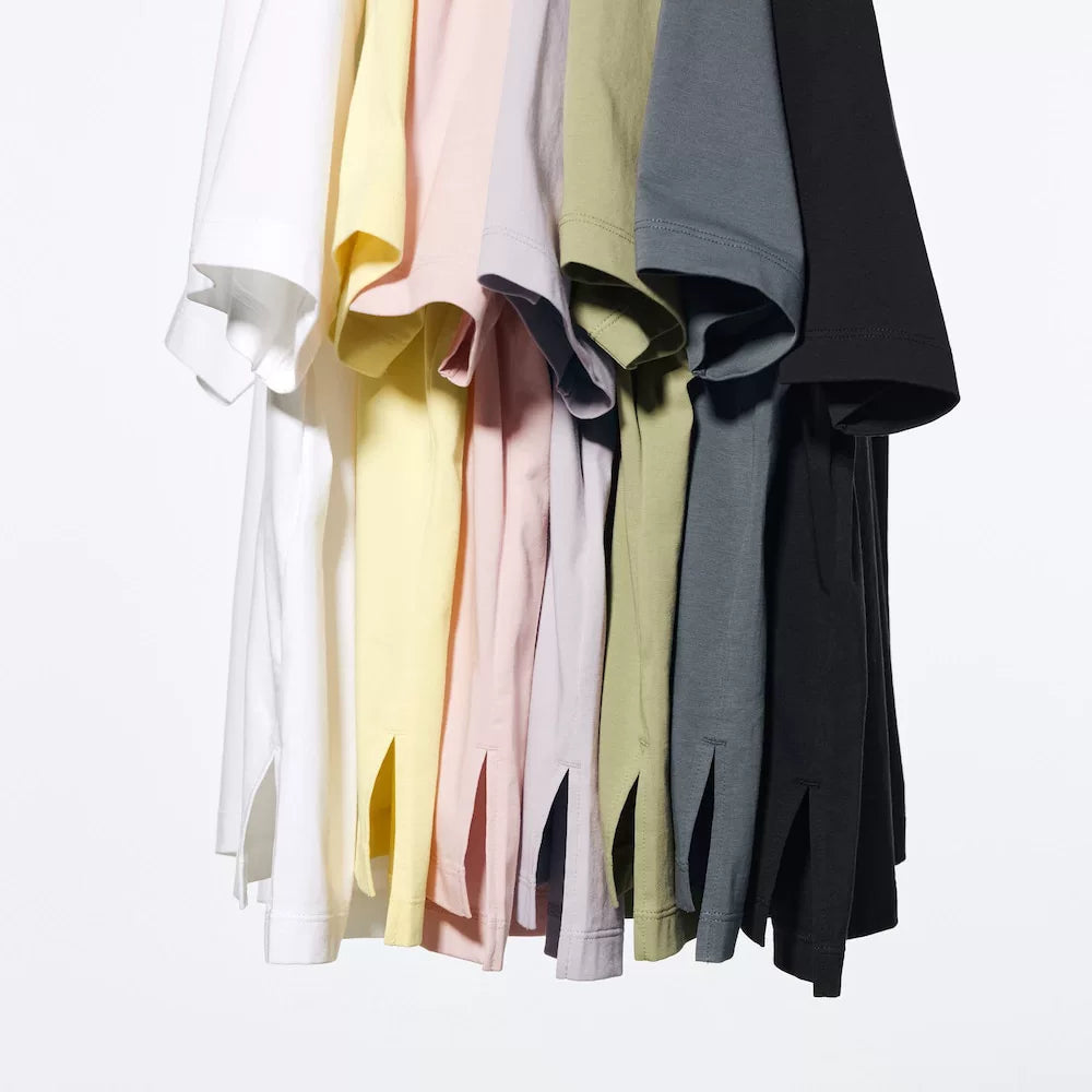 Uniqlo Cotton Blended Loose Cool Tee