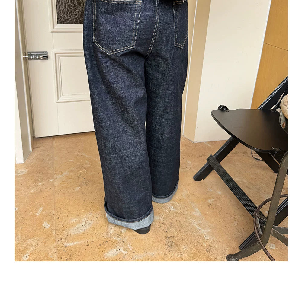 Anniehall Casual Wide Leg Jeans