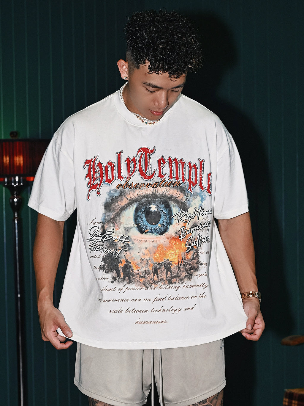 OOTC Retro Street Sports Casual Tee