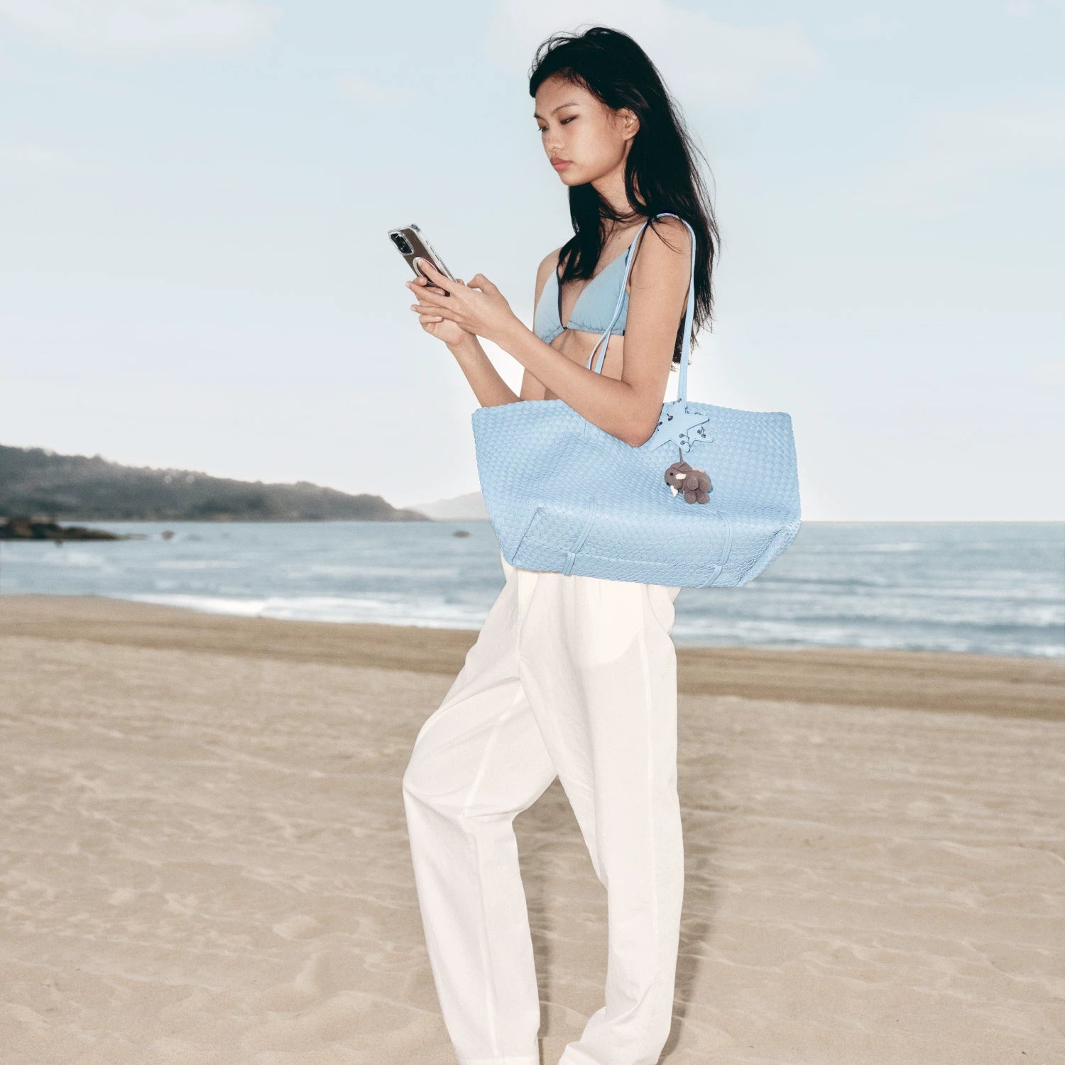 ECODAY Woven Large Capacity Tote Bag