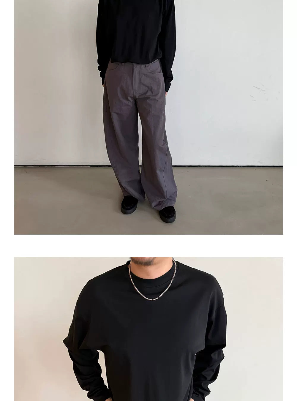 Anniehall Loose Casual Scimitar Pants