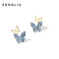 ZEGL Butterfly Small and Delicate Earrings