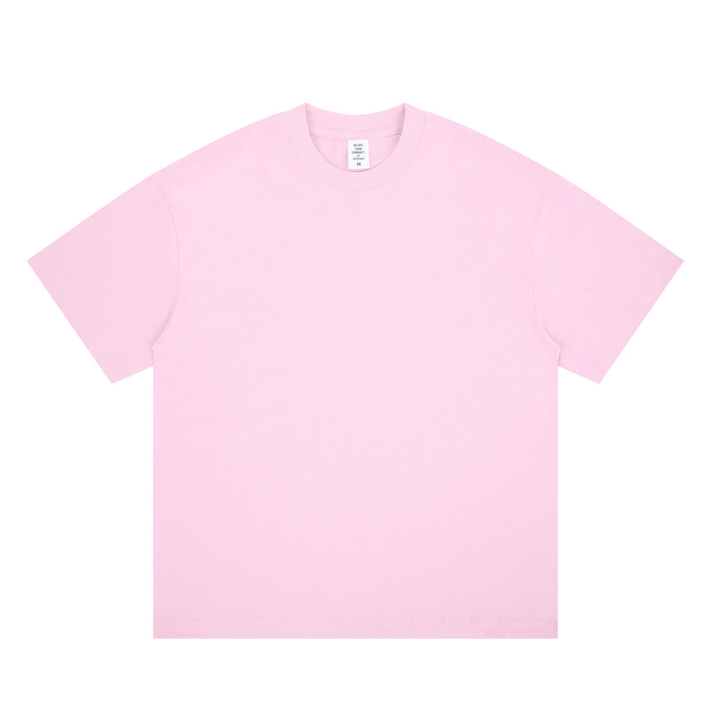 SUPER WAY Loose Crew Neck Versatile Tee