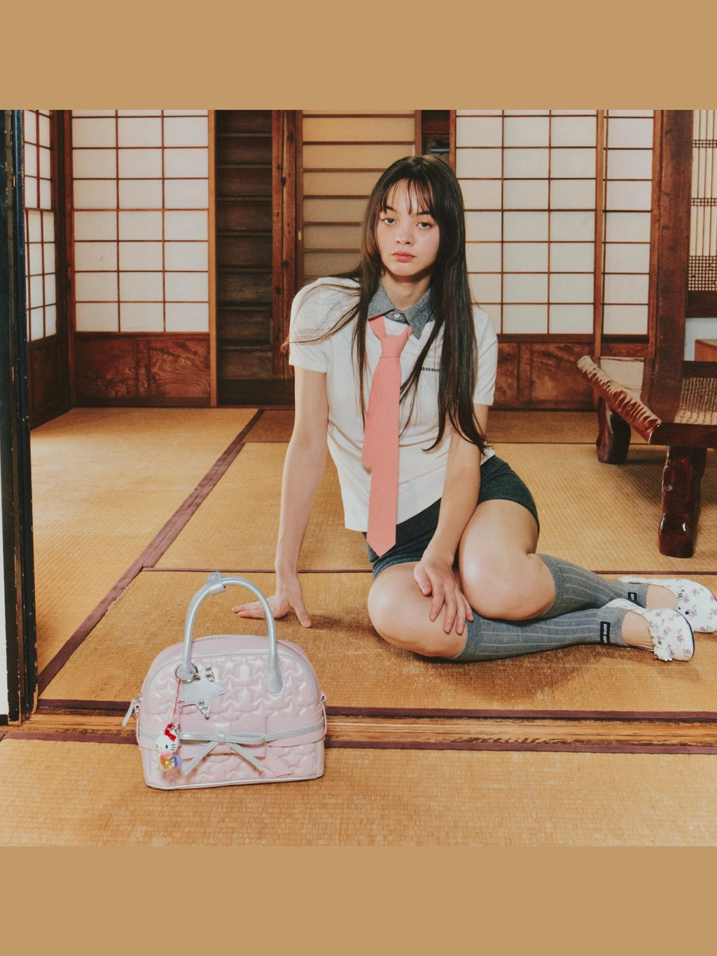 ECODAY Bow Accessories Tote Bag