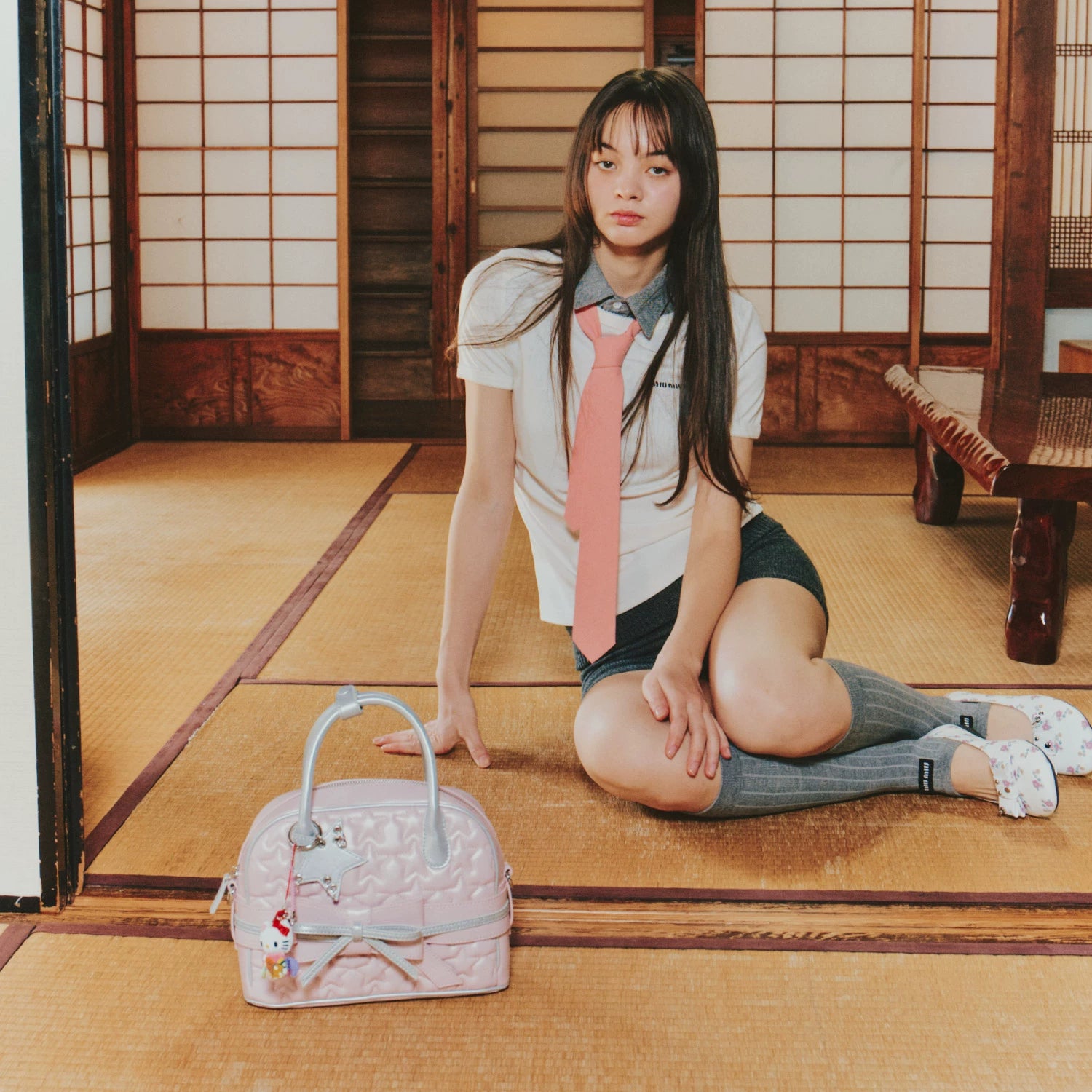 ECODAY Bow Accessories Tote Bag