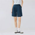 Giordano Strap-on Semi-elastic Waist Wide-leg Shorts