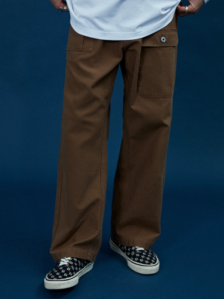 SUPERTOFU Vintage Multi-pocket Cargo Pants