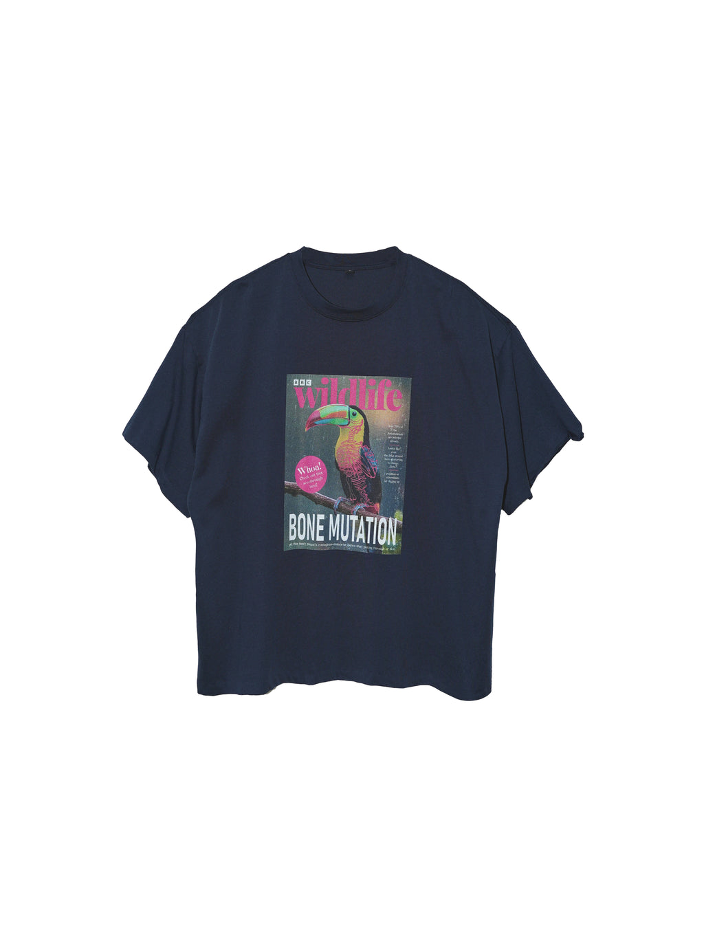 LIBERAFIT Poster Skeleton Print Loose Tee
