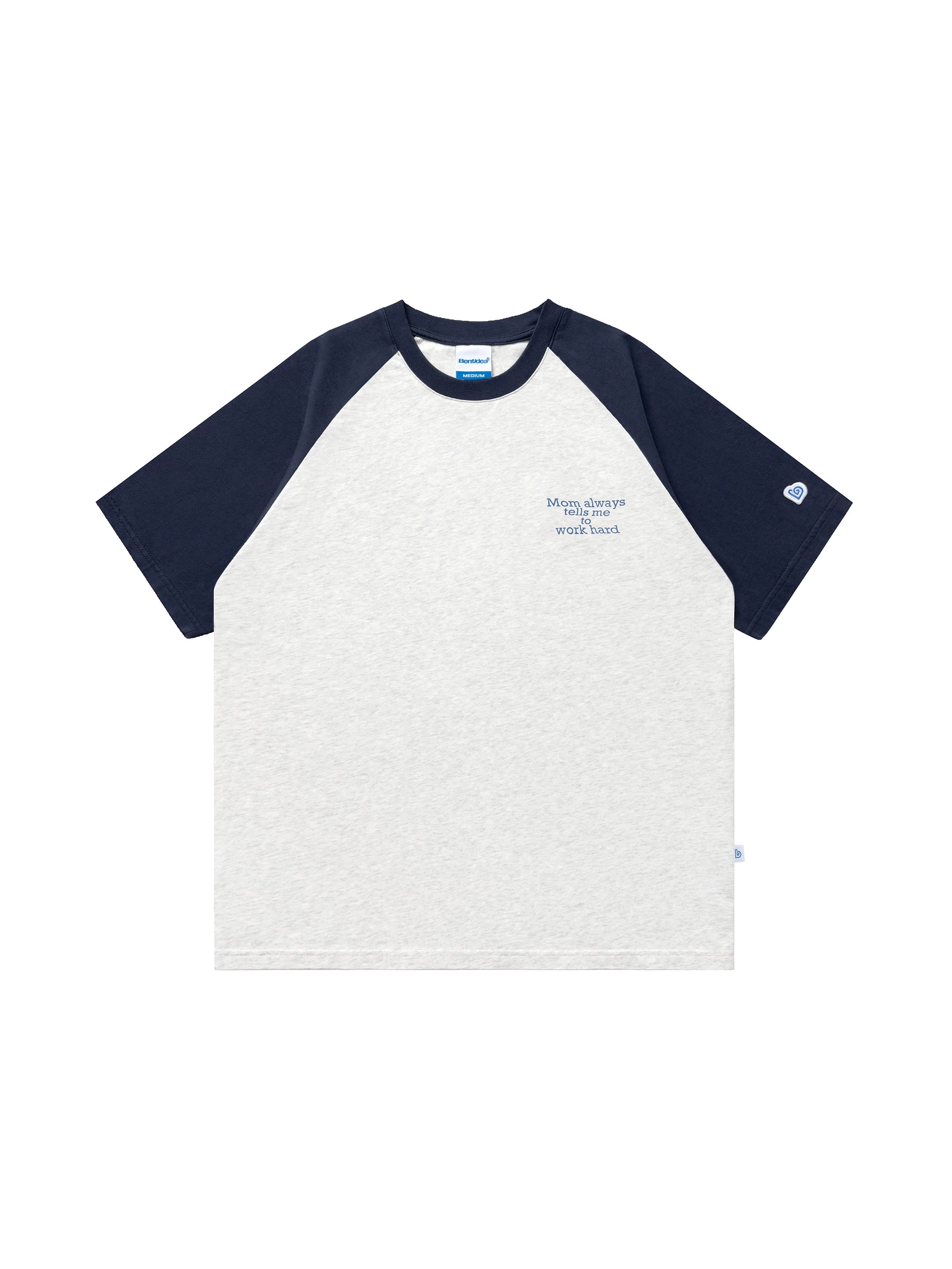 BENT IDEA Shoulder Casual Versatile Tee