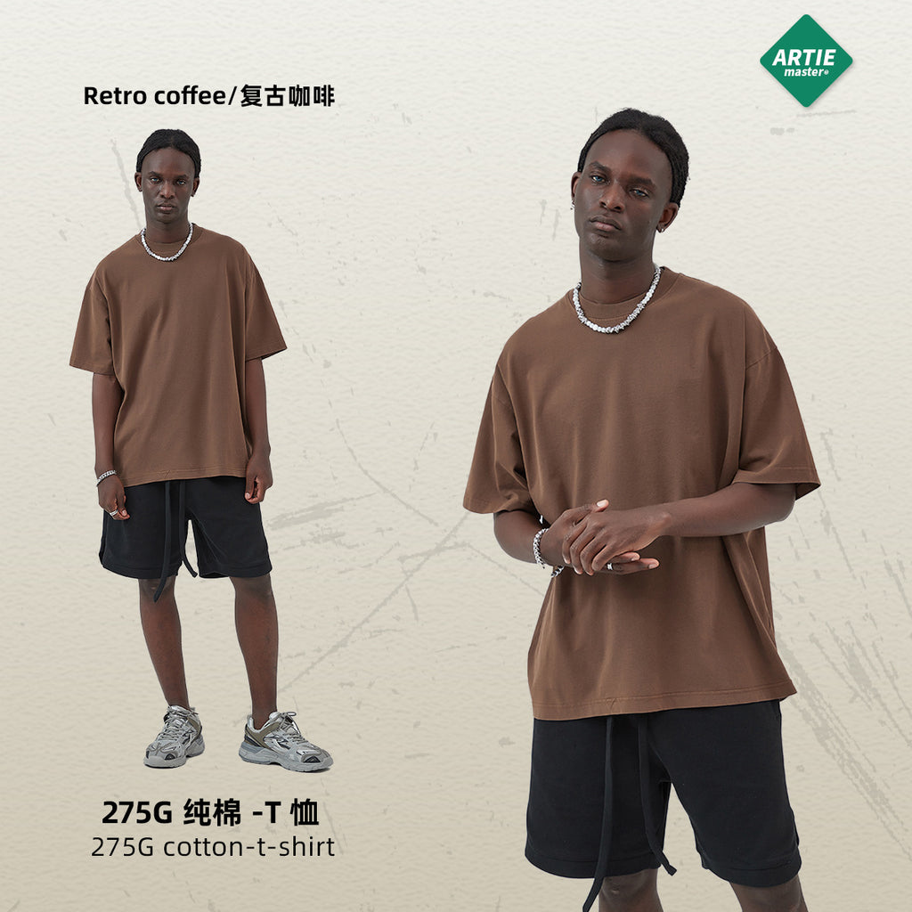 ARTIE Pure Cotton Loose Tide Tee