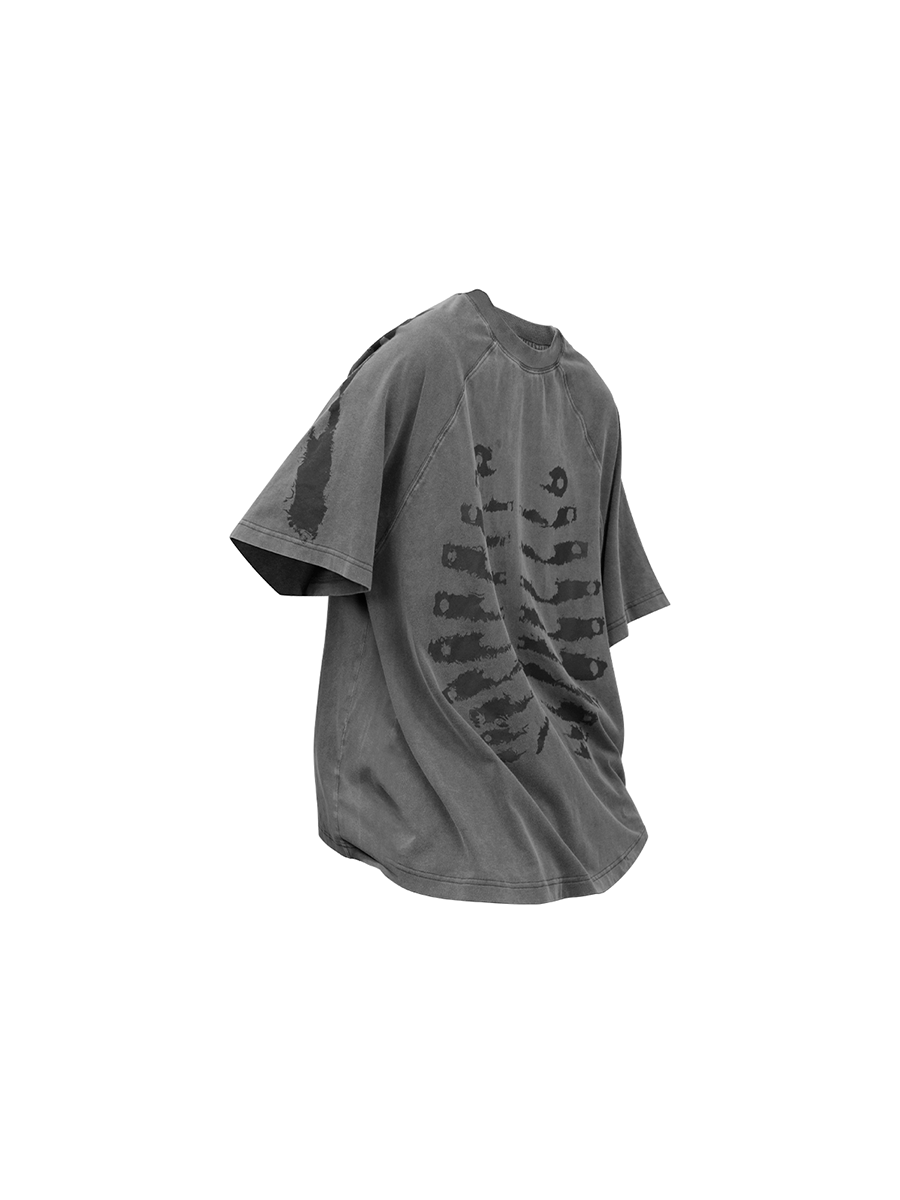 RELABEL Bone Print Made Old Loose Tee